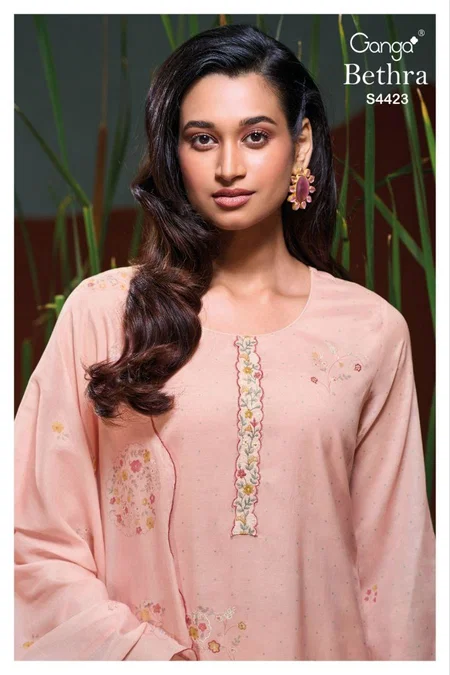 Bethra 4423 By Ganga Mul Printed Designer Salwar Suits Wholesalers In Surat